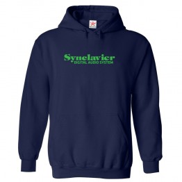 Synclavier Digital Audio System Classic Unisex Kids and Adults Pullover Hoodie for Musicians